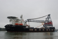 Crane vessel "Oleg Stachnov" Rotterdam